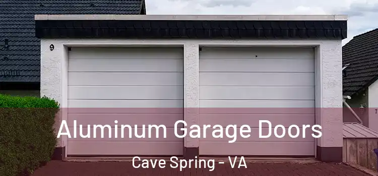  Aluminum Garage Doors Cave Spring - VA
