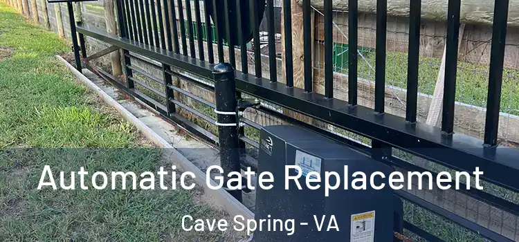 Automatic Gate Replacement Cave Spring - VA