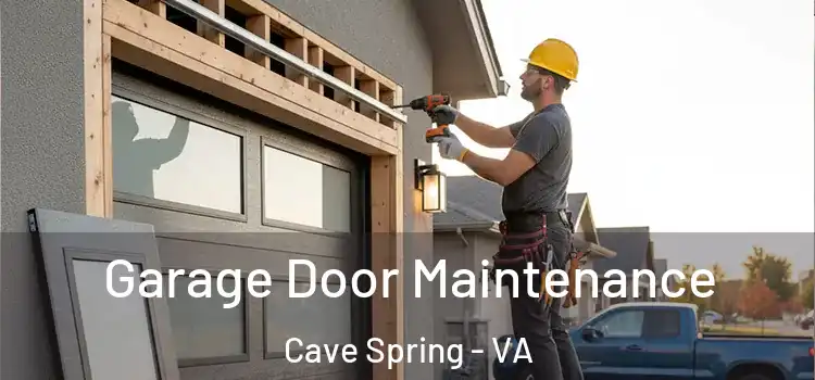 Garage Door Maintenance Cave Spring - VA