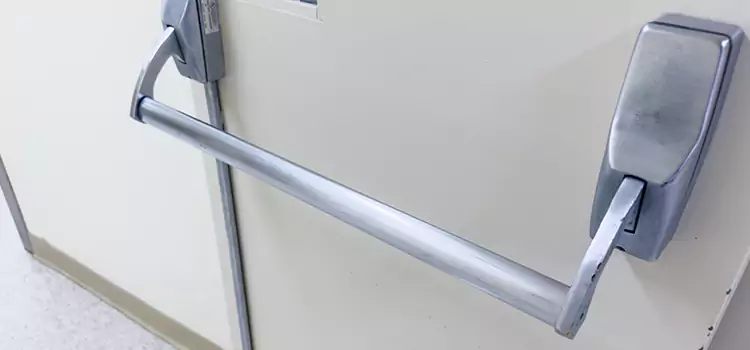Panic Door Hardware Installation Cave Spring
