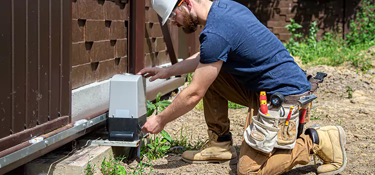 Electric Driveway Gate Installation Cave Spring