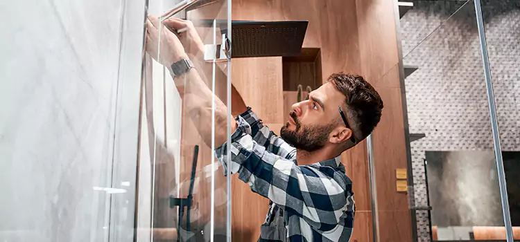 Replace Shower Doors with Frameless Cave Spring