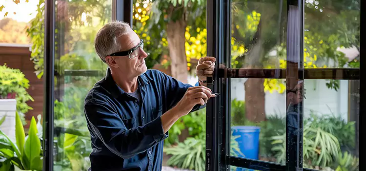 Replacing Sliding Door Lock Cave Spring
