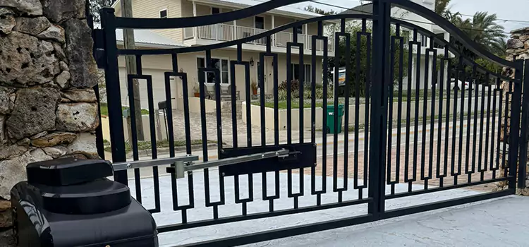 Swing Gate Opener with Keypad Cave Spring