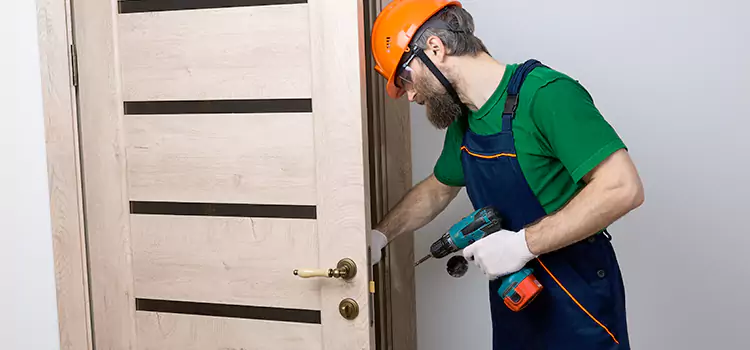 Replace Internal Door Handle with Lock Cave Spring