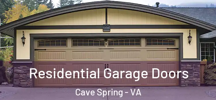  Residential Garage Doors Cave Spring - VA