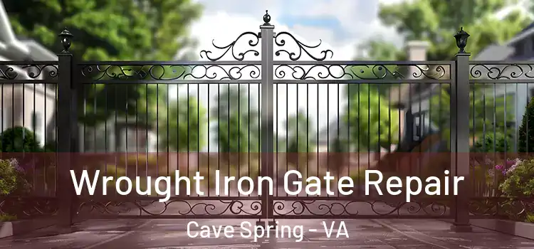 Wrought Iron Gate Repair Cave Spring - VA